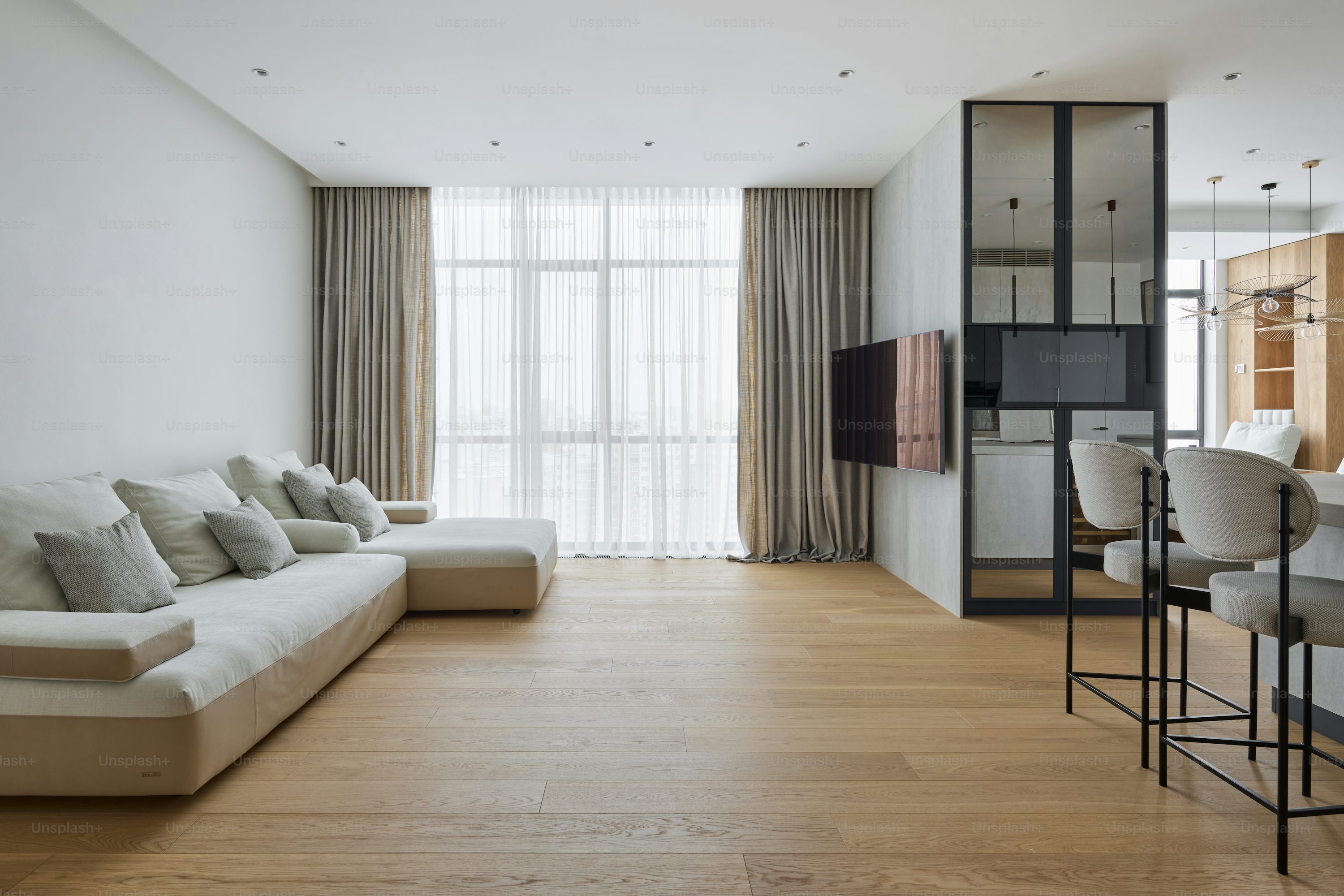 Minimal residential interior